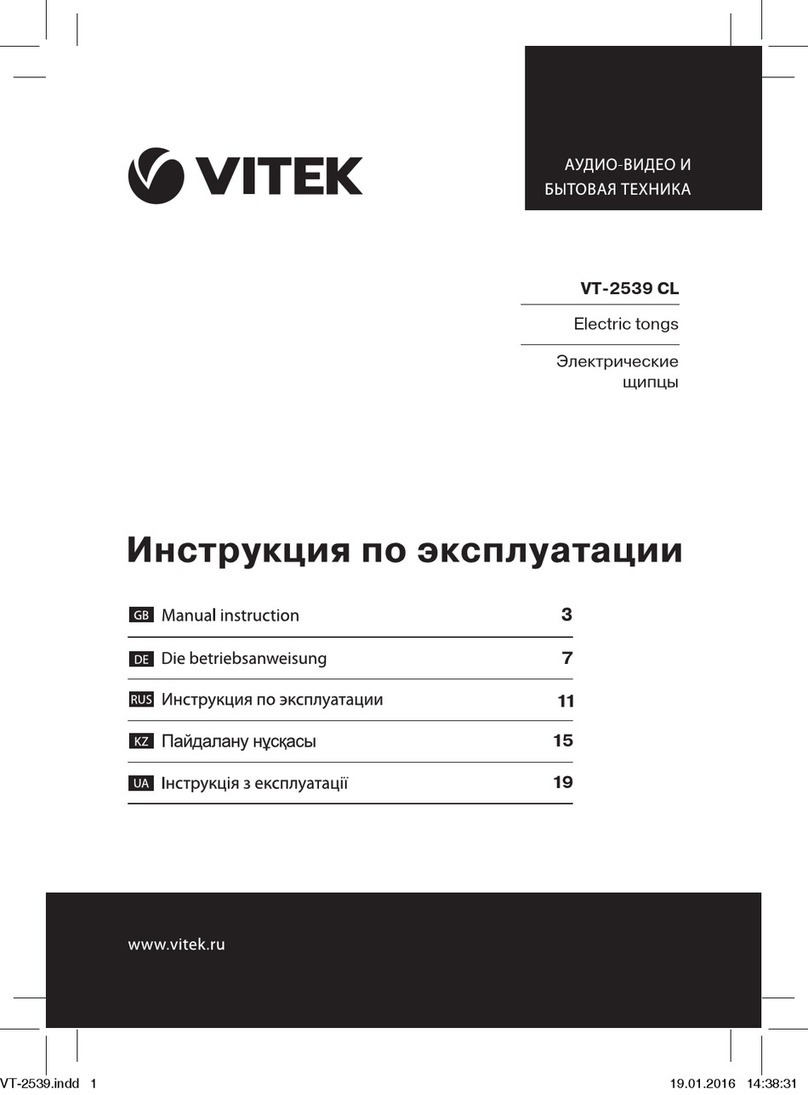 Vitek VT-2539 CL User manual