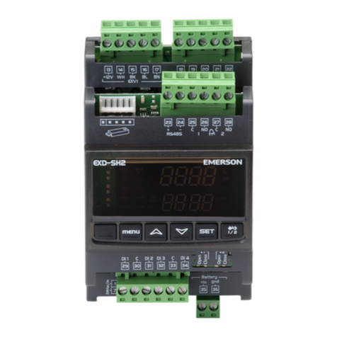 Emerson EXD-SH1 User manual Emerson EXD-SH1 User manual