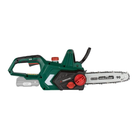 Parkside PKSA 20-Li B2 User manual