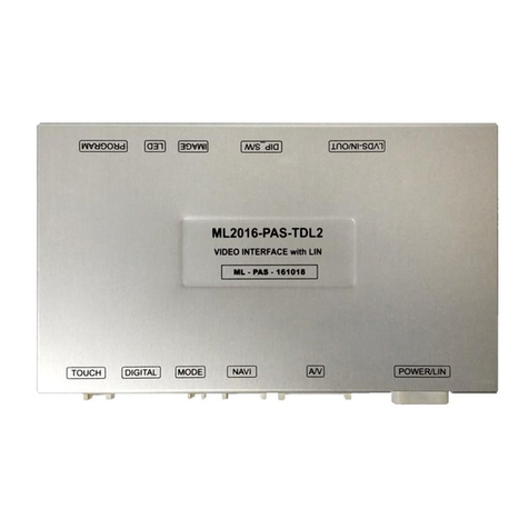Car Solutions CADILLAC ESCALADE TDL2 User manual Car Solutions CADILLAC ESCALADE TDL2 User manual