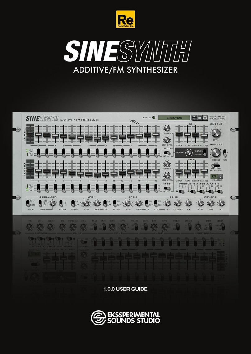 Ekssperimental Sounds SineSynth user guide