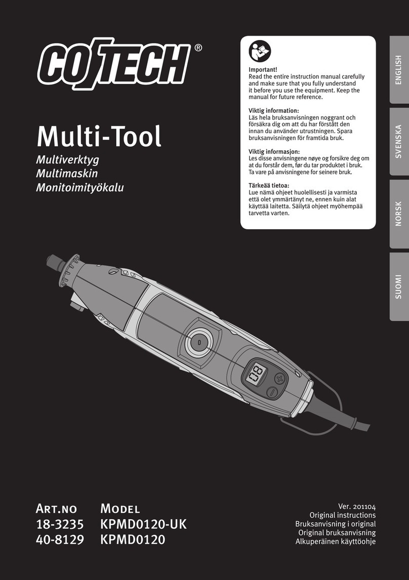 Coitech KPMD0120-UK Original instructions