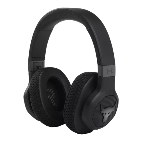 JBL PROJECT ROCK User manual