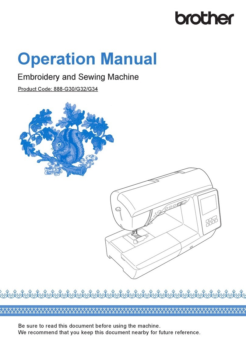 Brother 888-G30 Operation manual