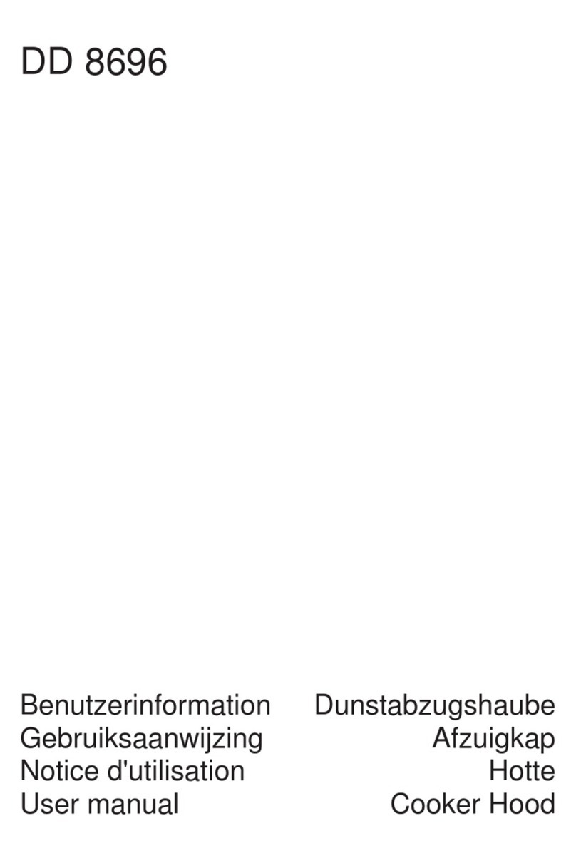 AEG DD 8696 user manual