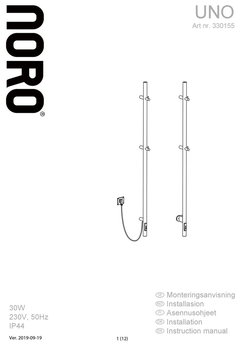 Noro UNO 330155 instruction manual Noro UNO 330155 instruction manual