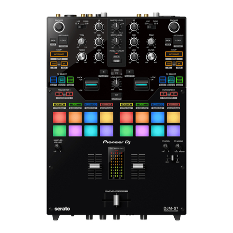 PIONEER DJ Serato DJM-S7 instruction manual PIONEER DJ Serato DJM-S7 instruction manual