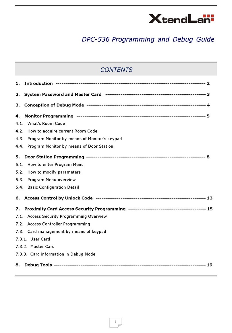 XtendLan DPC-536 Programming and Debug Guide