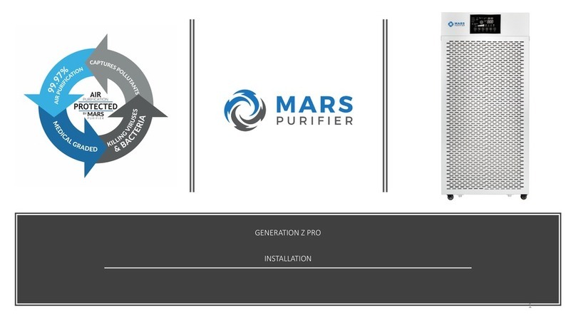 Mars Purifier GENERATION Z PRO Installation