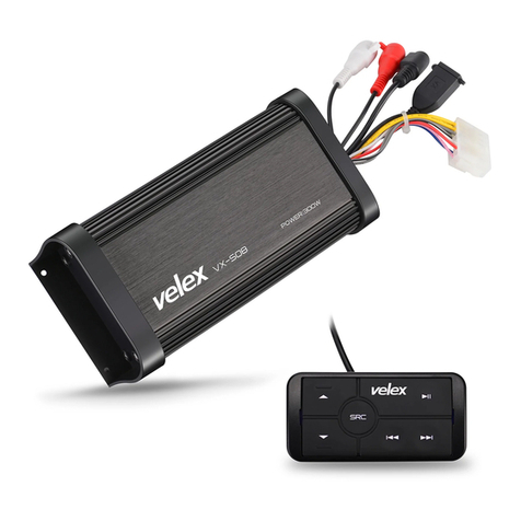 Velex VX508 User manual