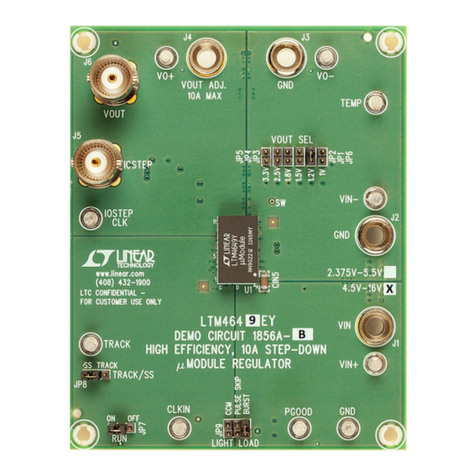 Linear Technology LTM4649EY Quick setup guide