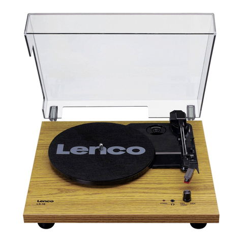 LENCO LS-10 User manual