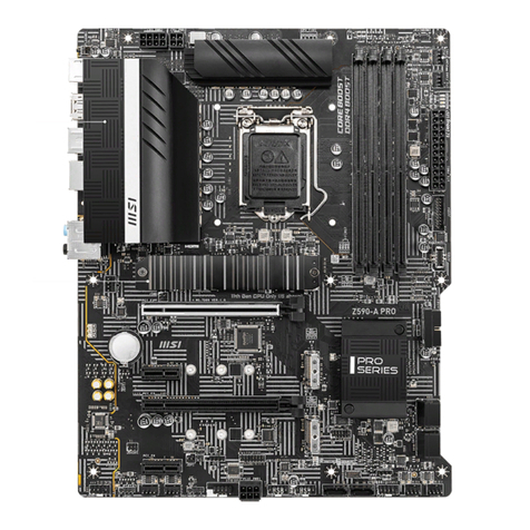MSI Z590 PRO Wi-Fi user guide