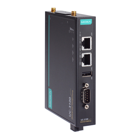 Moxa Technologies UC-3100 Series User manual