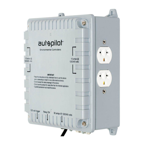 Hydrofarm Autopilot APCL4DX User manual Hydrofarm Autopilot APCL4DX User manual