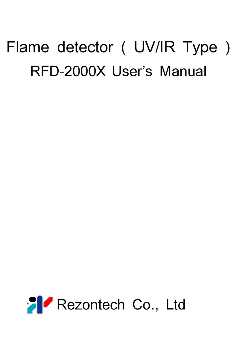 Rezontech RFD-2000X user manual Rezontech RFD-2000X user manual
