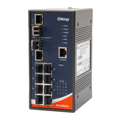 ORiNG IPS-3082GC-24V User manual