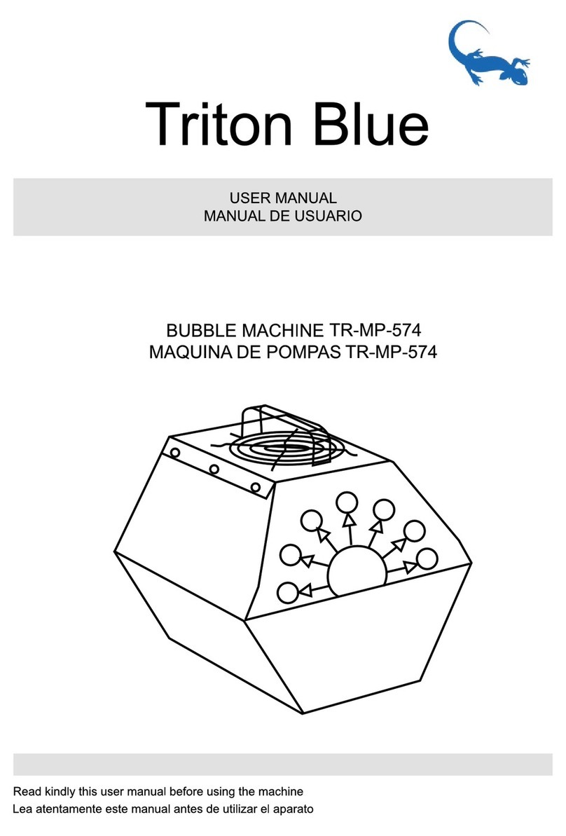 Triton Blue TR-MP-574 User manual