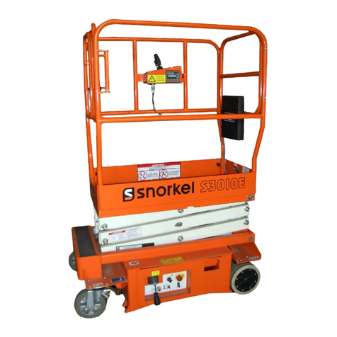 Snorkel S3010E Parts & service manual