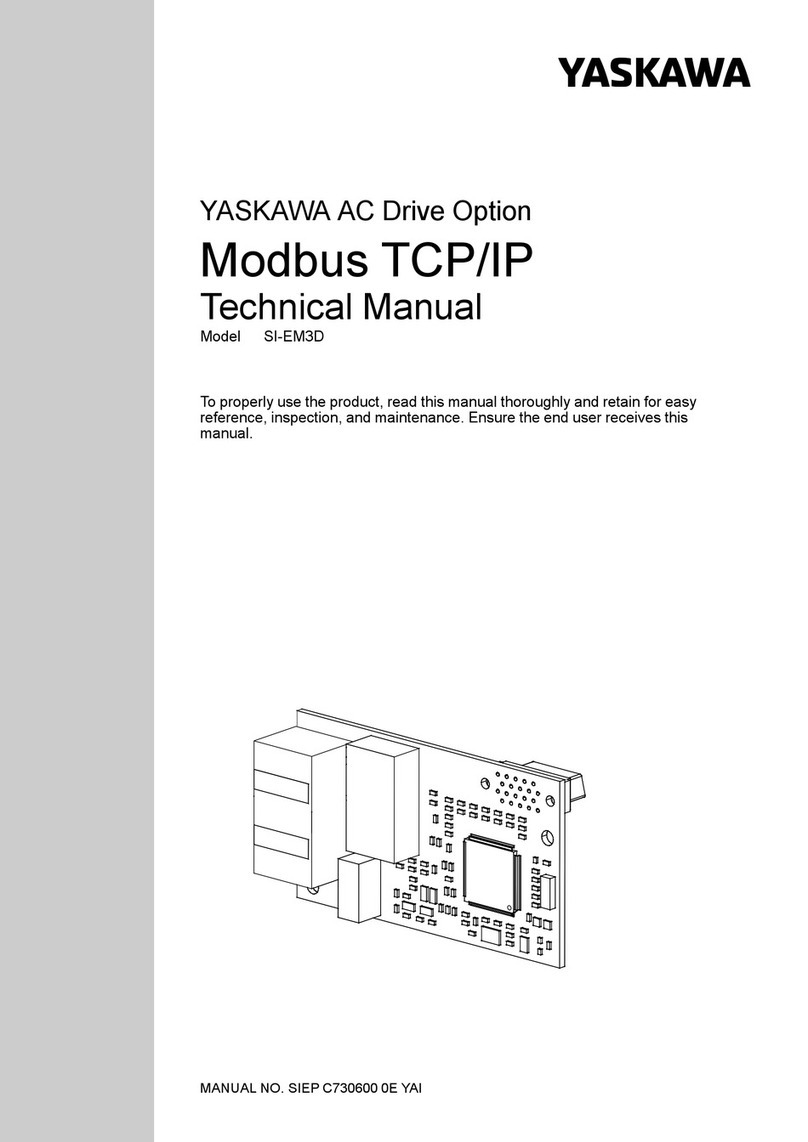 YASKAWA SI-EM3D Technical manual