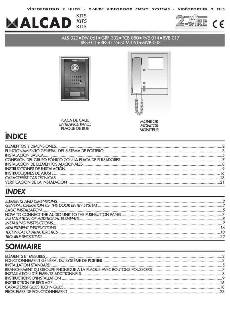 Alcad ALS-020 User manual