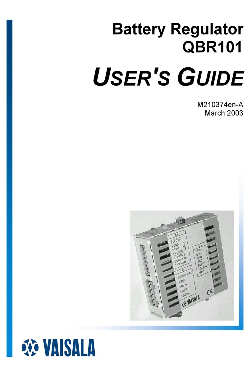 Vaisala QBR101 user guide
