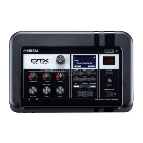 Yamaha DTX-PRO User manual