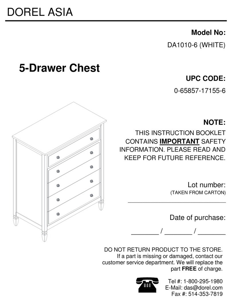 Dorel Asia DA1010-6 manual