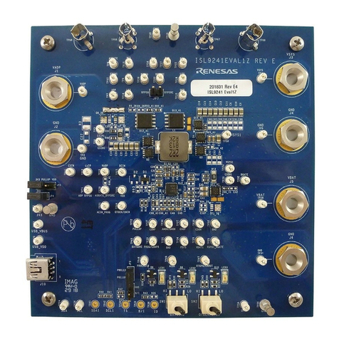 Renesas ISL9241EVAL1Z User manual Renesas ISL9241EVAL1Z User manual