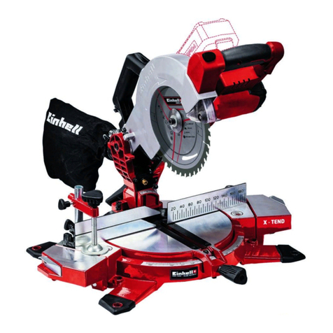 EINHELL TE-MS 18 /210 Li-Solo User manual