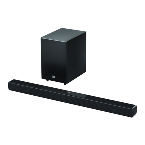 Harman JBL CINEMA SB170 owner's manual