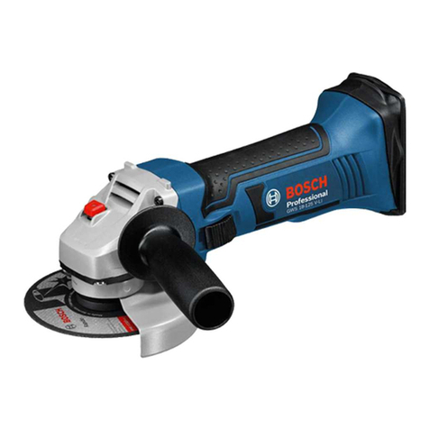 Bosch GWS 18 V-LI Original instructions