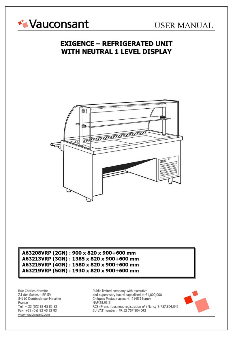 Vauconsant A63208VRP user manual