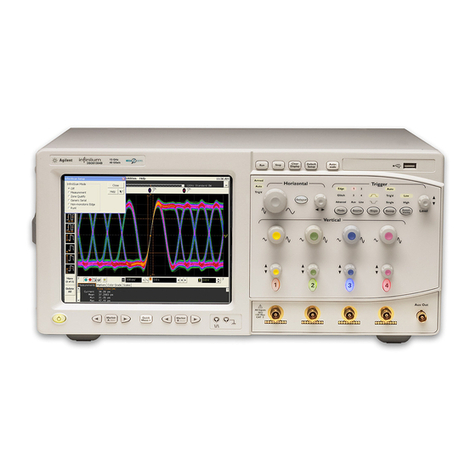 Agilent Technologies Infiniium 80000 Series User manual Agilent Technologies Infiniium 80000 Series User manual
