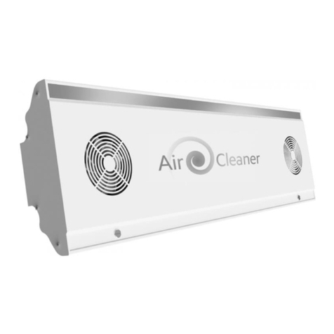 Air Cleaner profiSteril 100 user manual