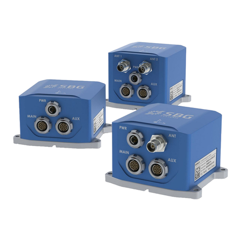 SBG Ekinox Surface Series Hardware manual