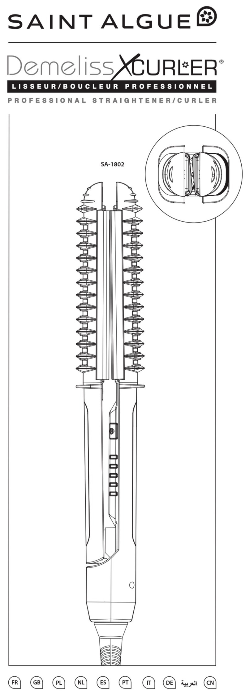 SAINT ALGUE Demeliss XCURLER manual
