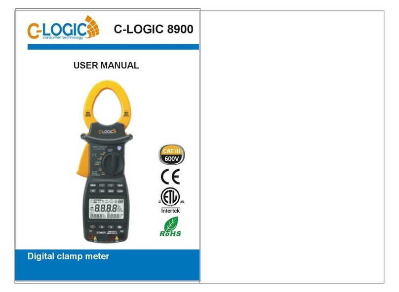 C-LOGIC 8900 User manual