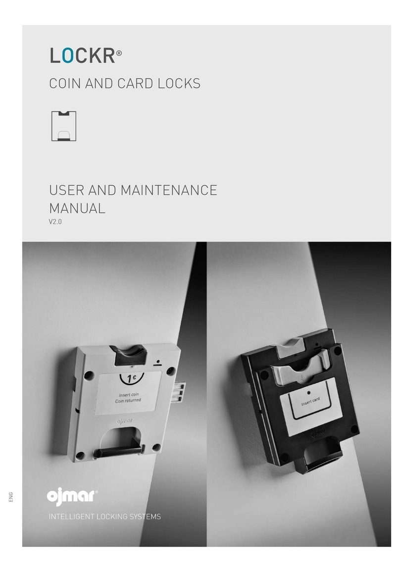 Ojmar LOCKR 75 Operating instructions