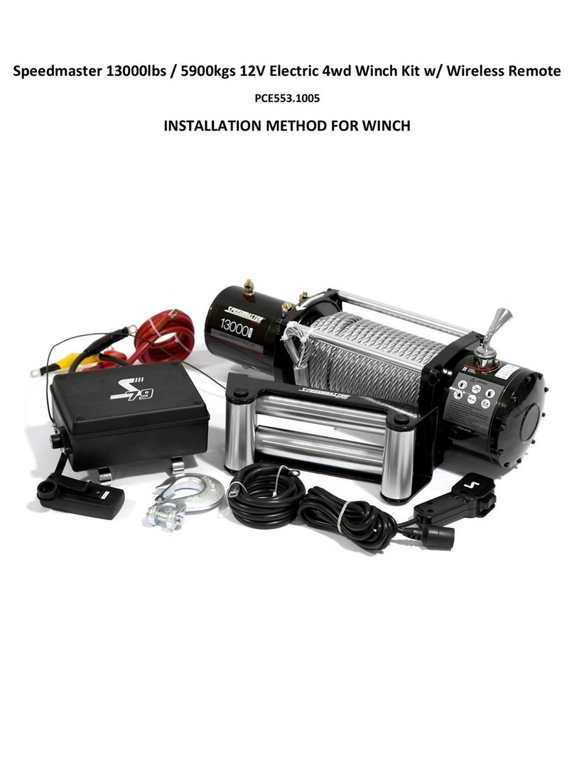 SPEEDMASTER PCE553.1005 Installation
