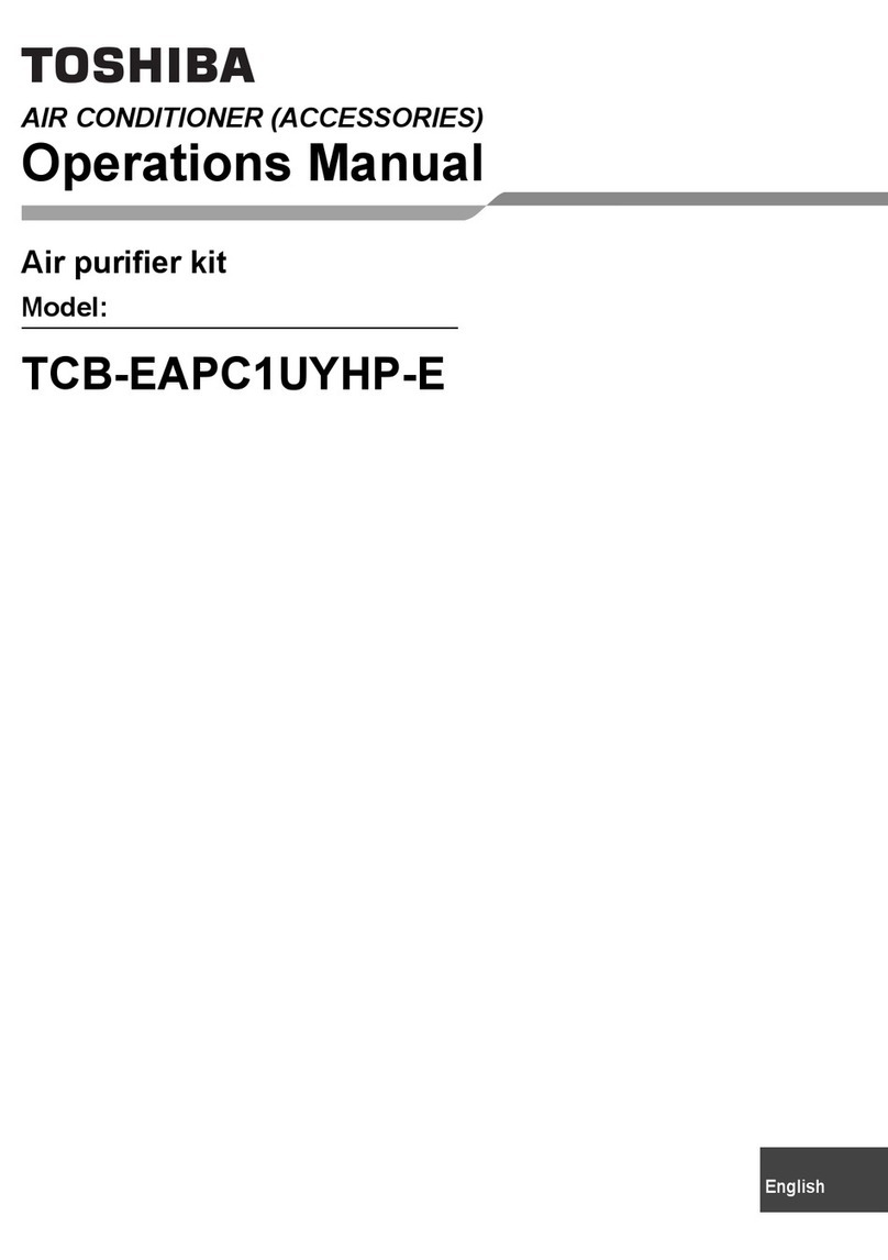 Toshiba TCB-EAPC1UYHP-E Operation manual