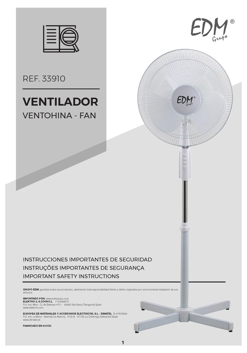 EDM 33910 instruction manual