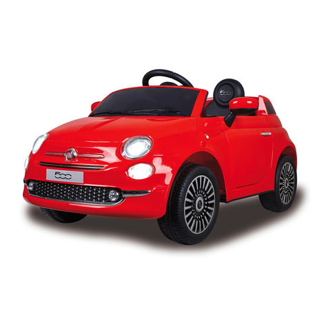 Jamara Fiat 500 User manual