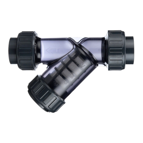 AsahiAV Y-SEDIMENT STRAINER user guide