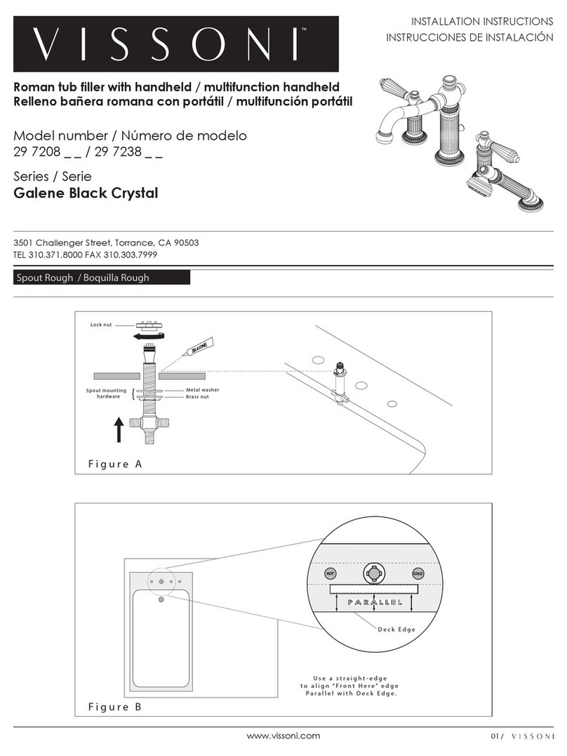 VISSONI Galene Black Crystal 297208 Series installation instructions VISSONI Galene Black Crystal 297208 Series installation instructions