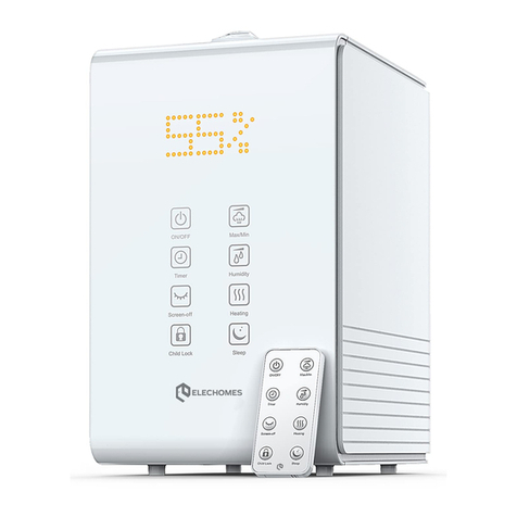 Elechomes SH8820 user manual