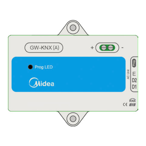 Frigicoll GW-KNX(A) owner's manual