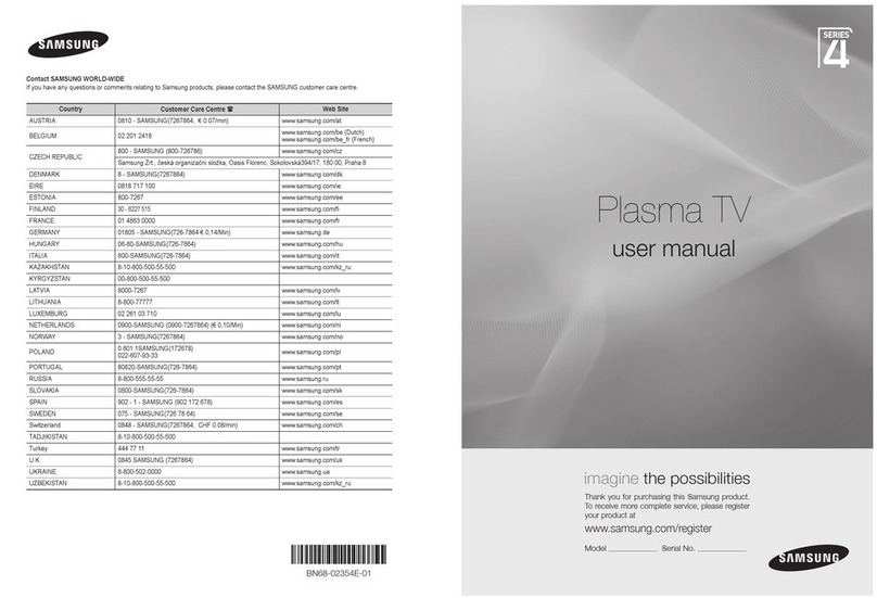 Samsung Series 4+ User manual