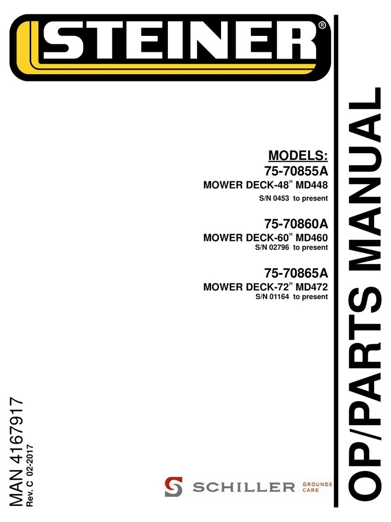 Schiller Grounds Care Steiner 75-70855A User manual