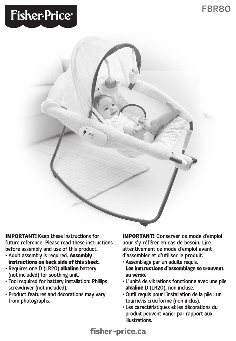 Fisher-Price FBR80 User manual